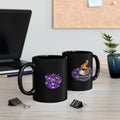 ArcaneForged Coffee Black Mug — 11oz/15oz Purple