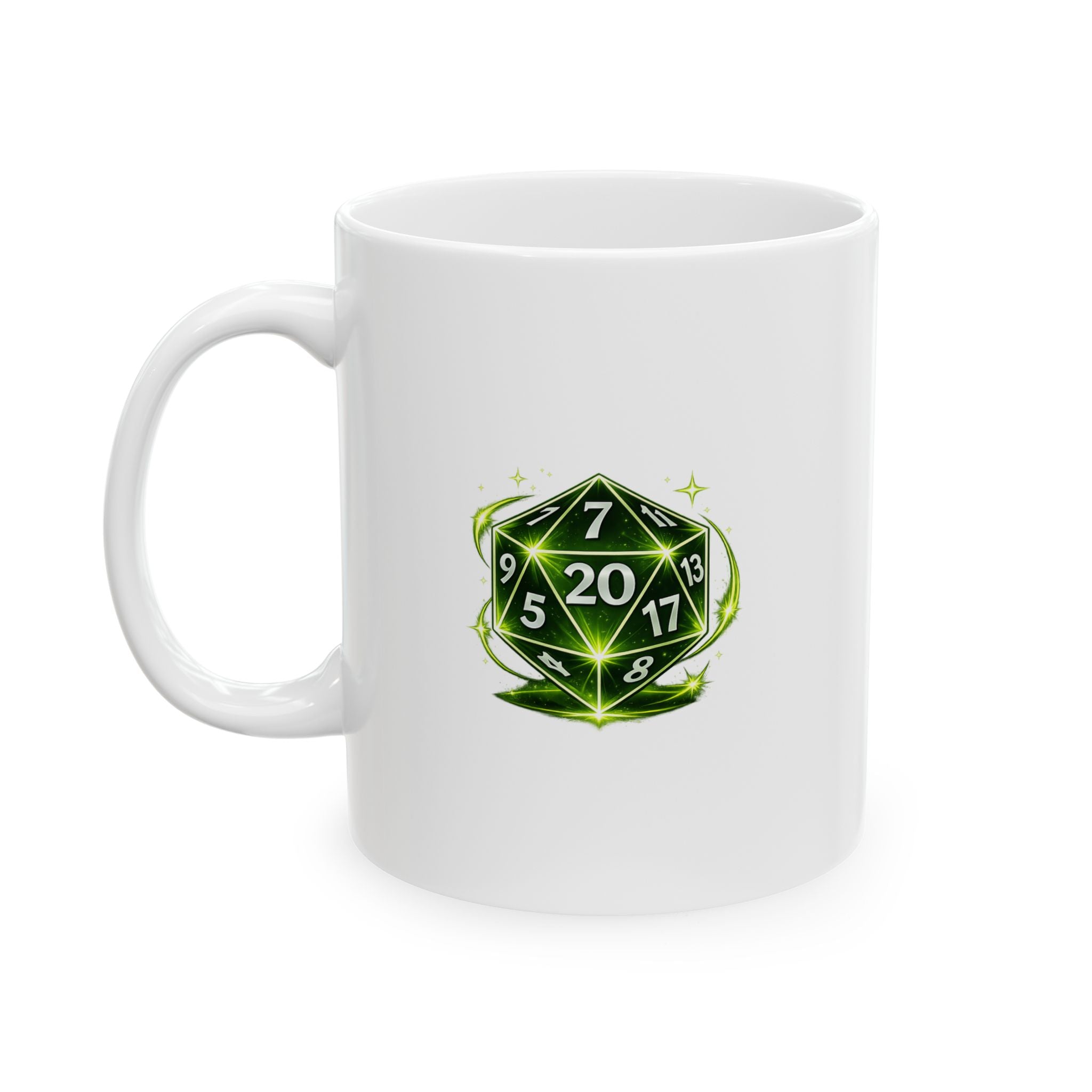 ArcaneForged Ceramic Mug —  (11oz & 15oz) Green