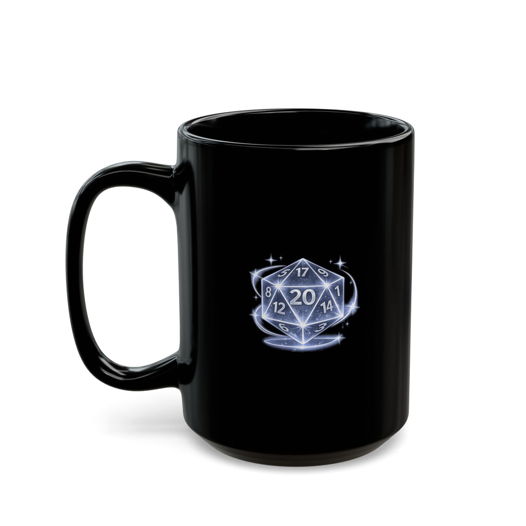 ArcaneForged Coffee Black Mug — 11oz/15oz Silver