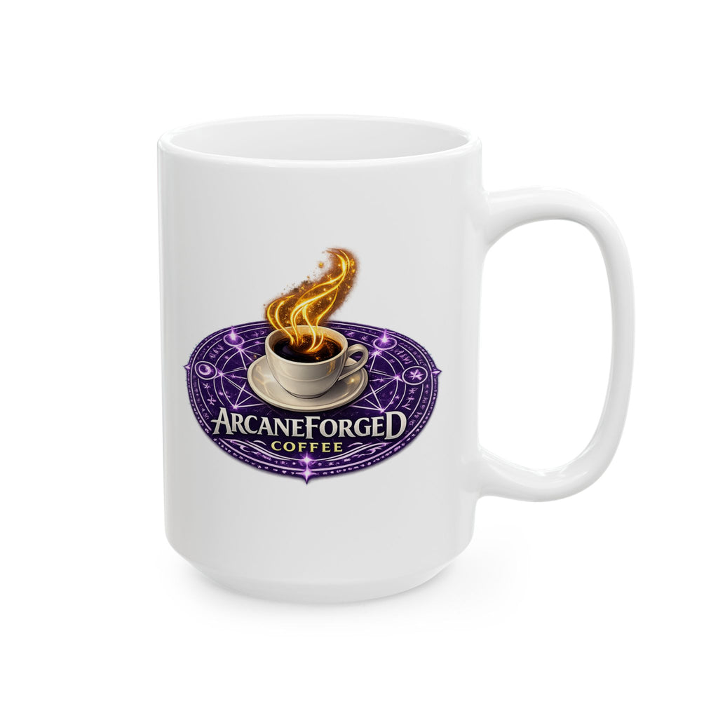 ArcaneForged Ceramic Mug — (11oz & 15oz) Purple