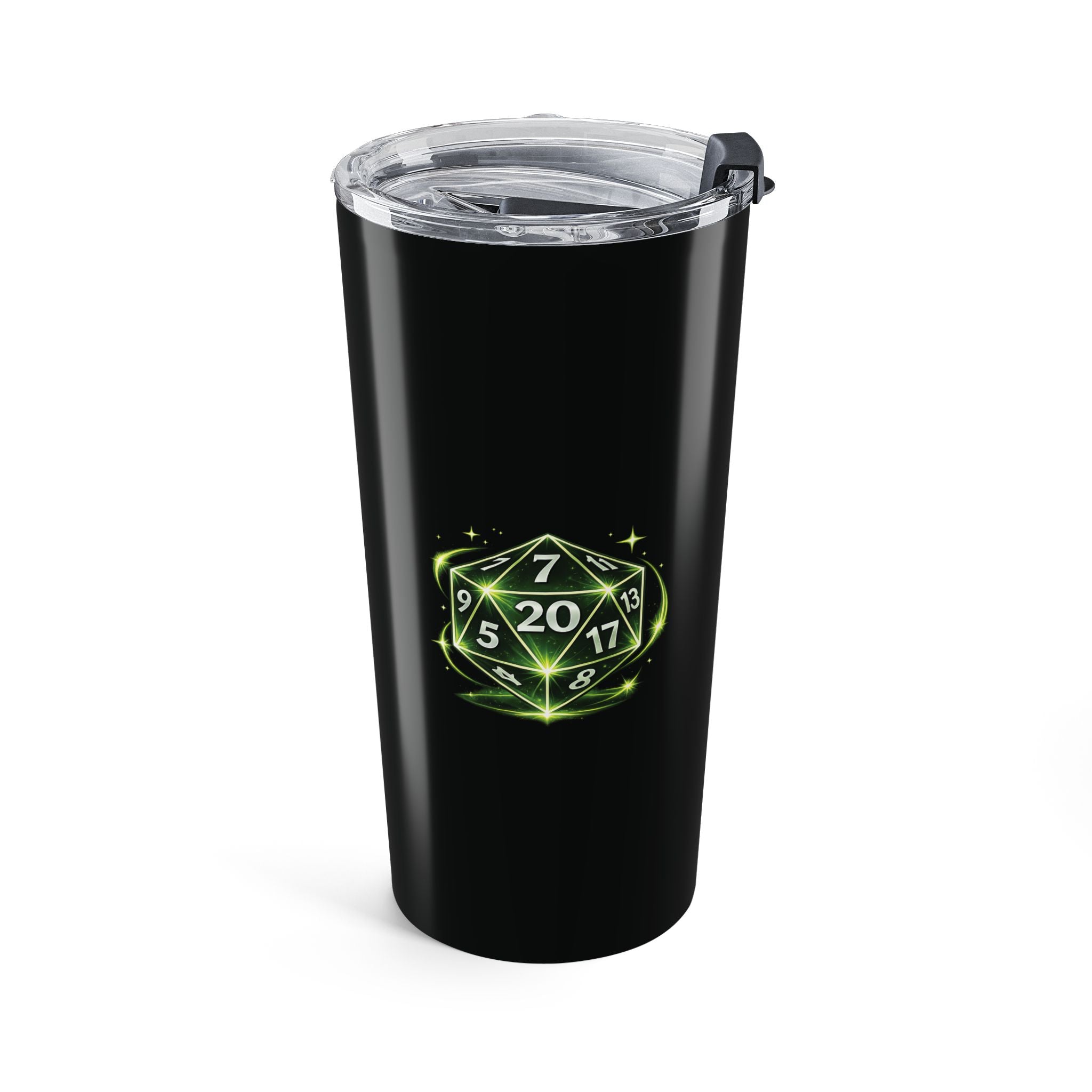 20oz Green Tumbler — Stainless Adventuring Coffee Cup