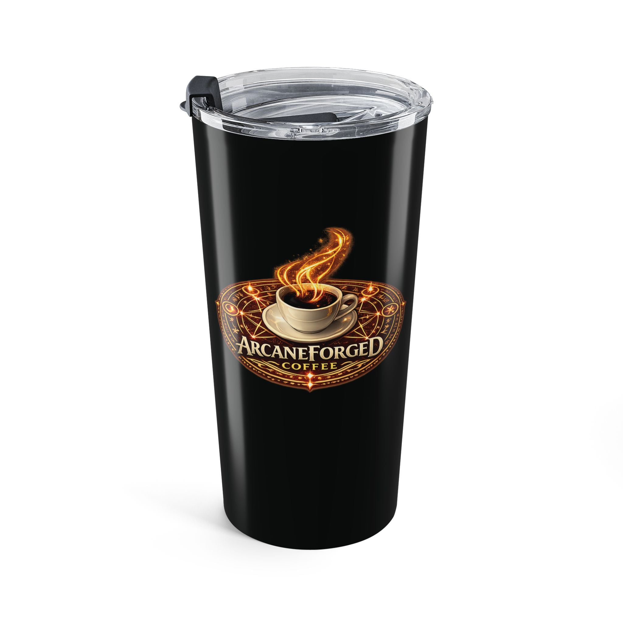 20oz Golden Tumbler — Stainless Adventuring Coffee Cup