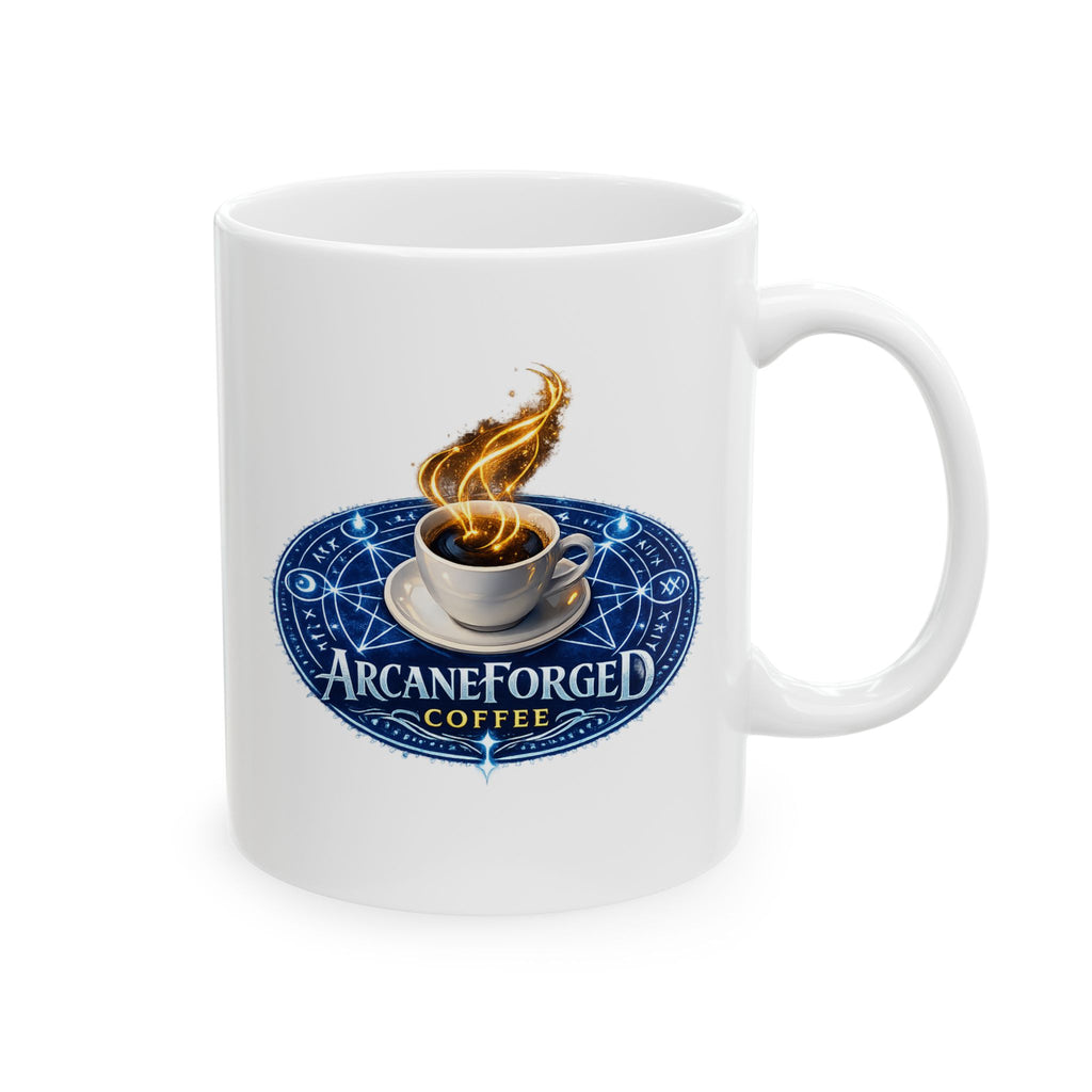 ArcaneForged Ceramic Mug —  (11oz & 15oz) Blue