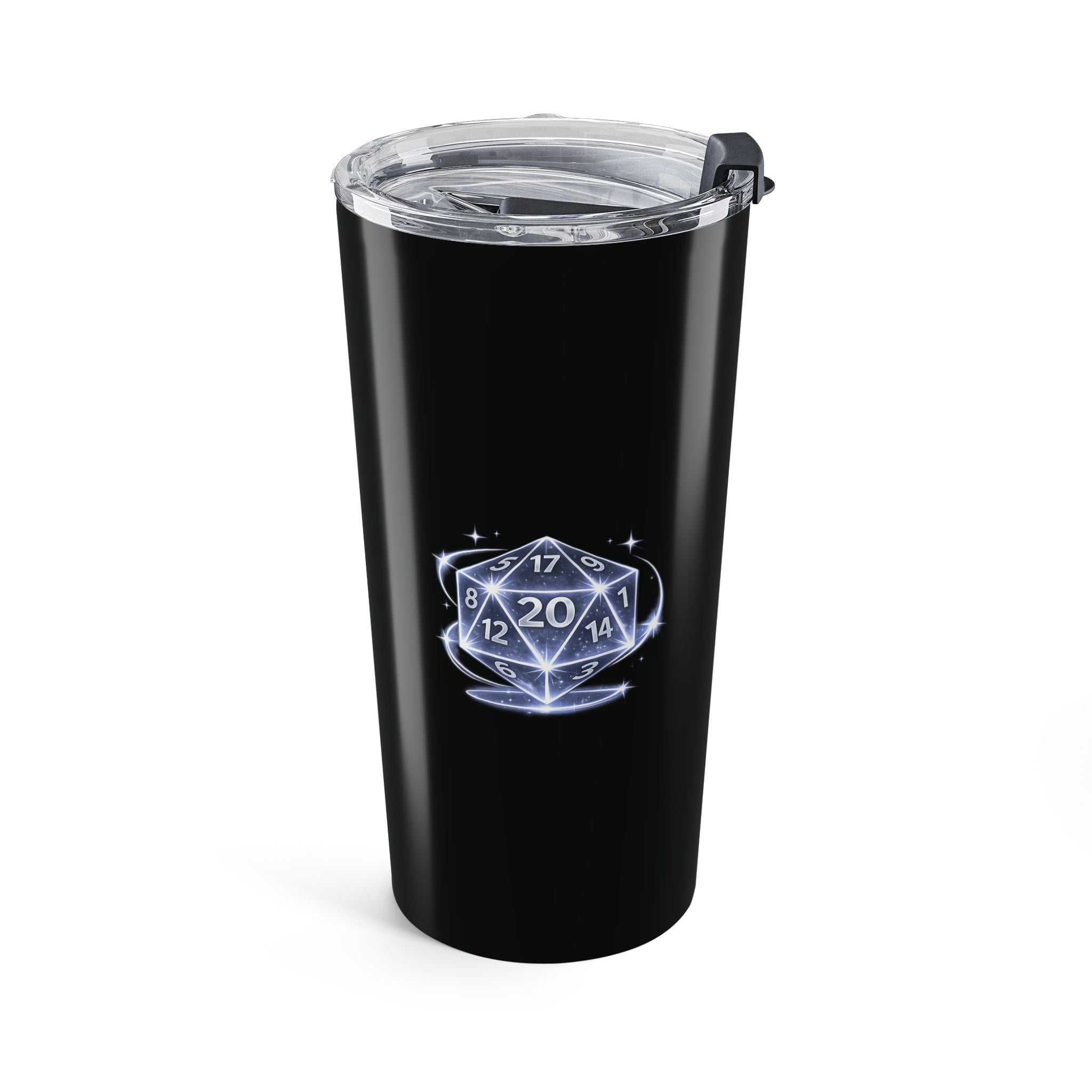 20oz Silver Tumbler — Stainless Adventuring Coffee Cup