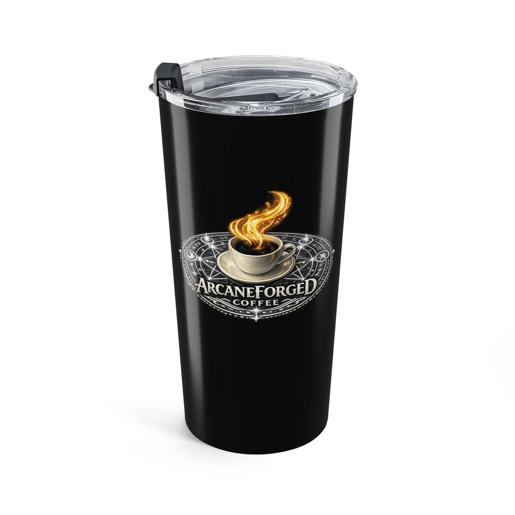 20oz Silver Tumbler — Stainless Adventuring Coffee Cup