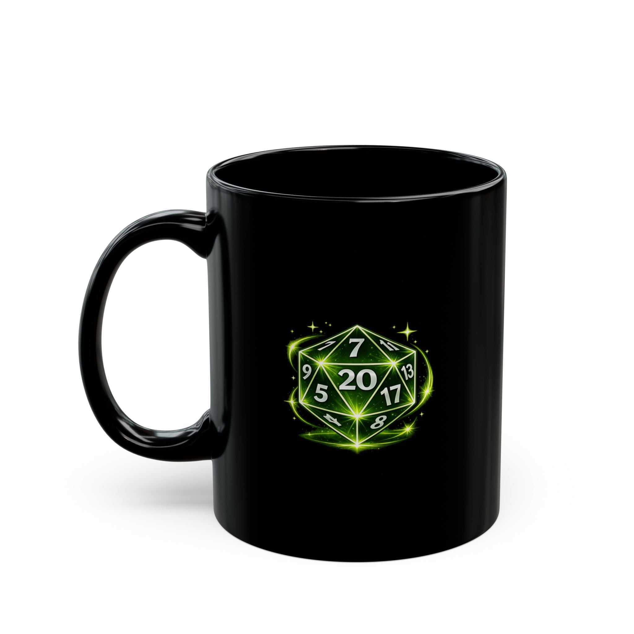 ArcaneForged Coffee Black Mug — 11oz/15oz Green