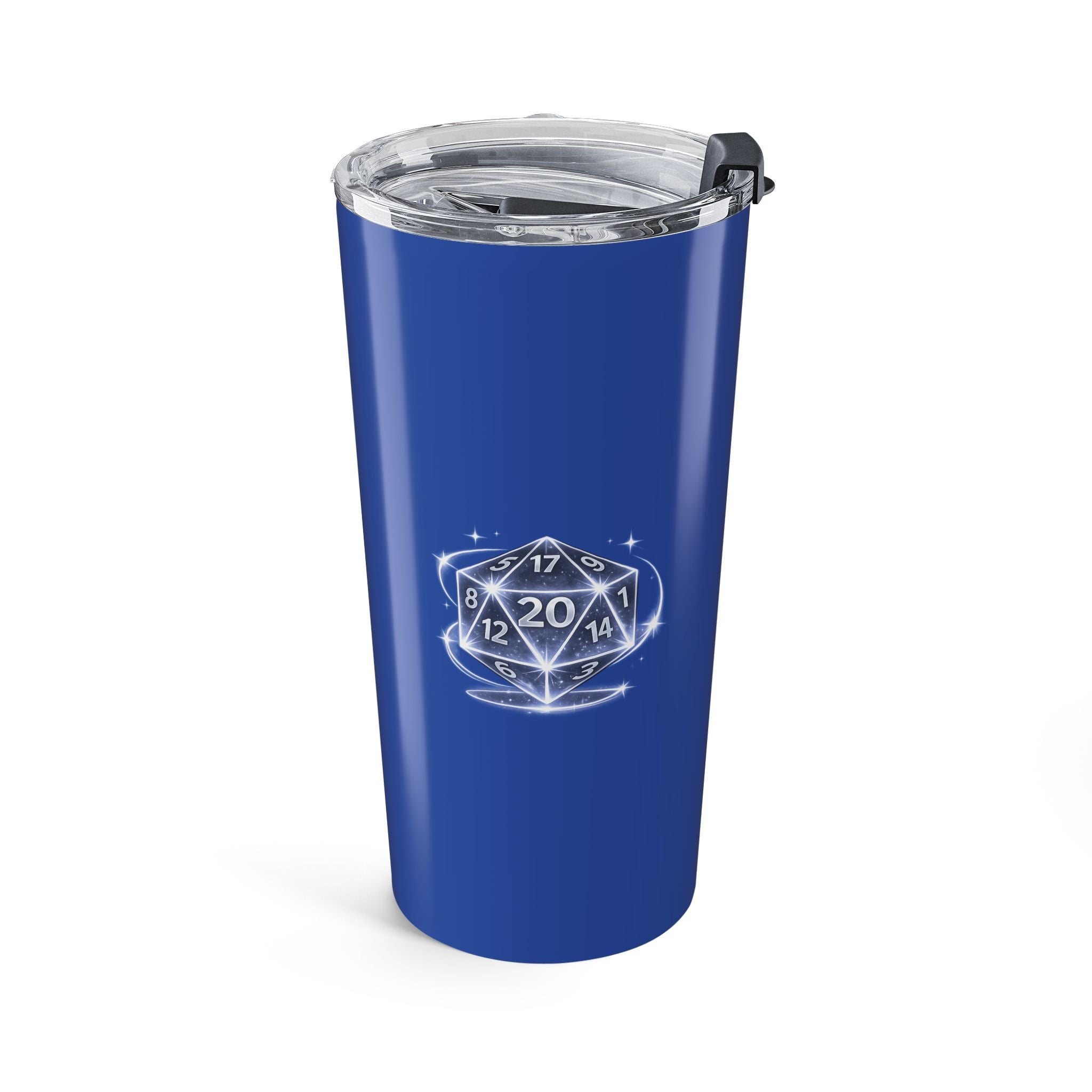 20oz Blue Tumbler — Stainless Adventuring Coffee Cup