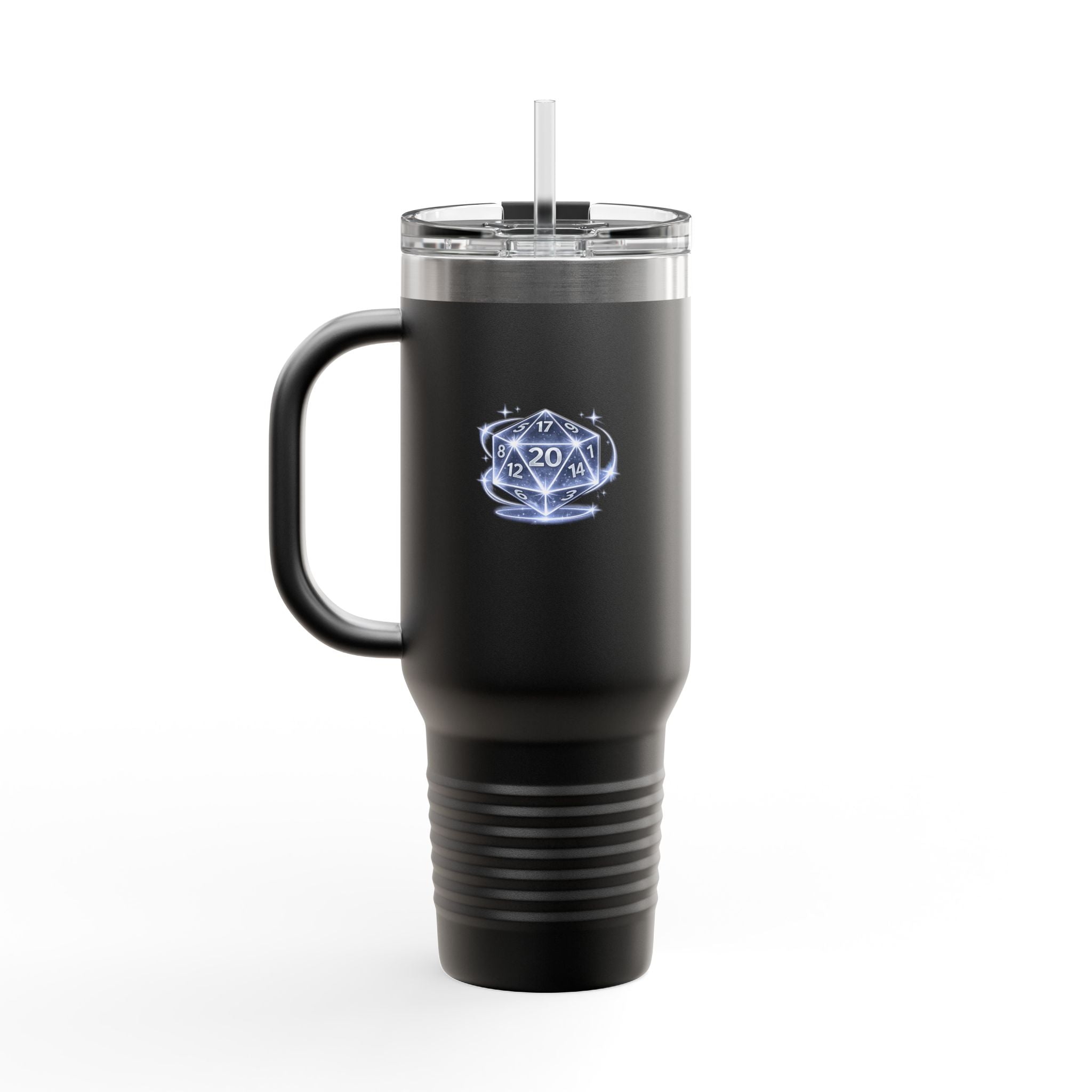 40oz Silver Insulated Campaign Sized Mug — Stainless Tumbler