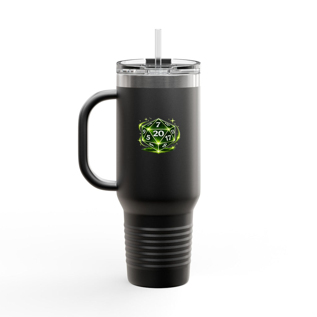 40oz Green Insulated Campaign Sized Mug — Stainless Tumbler