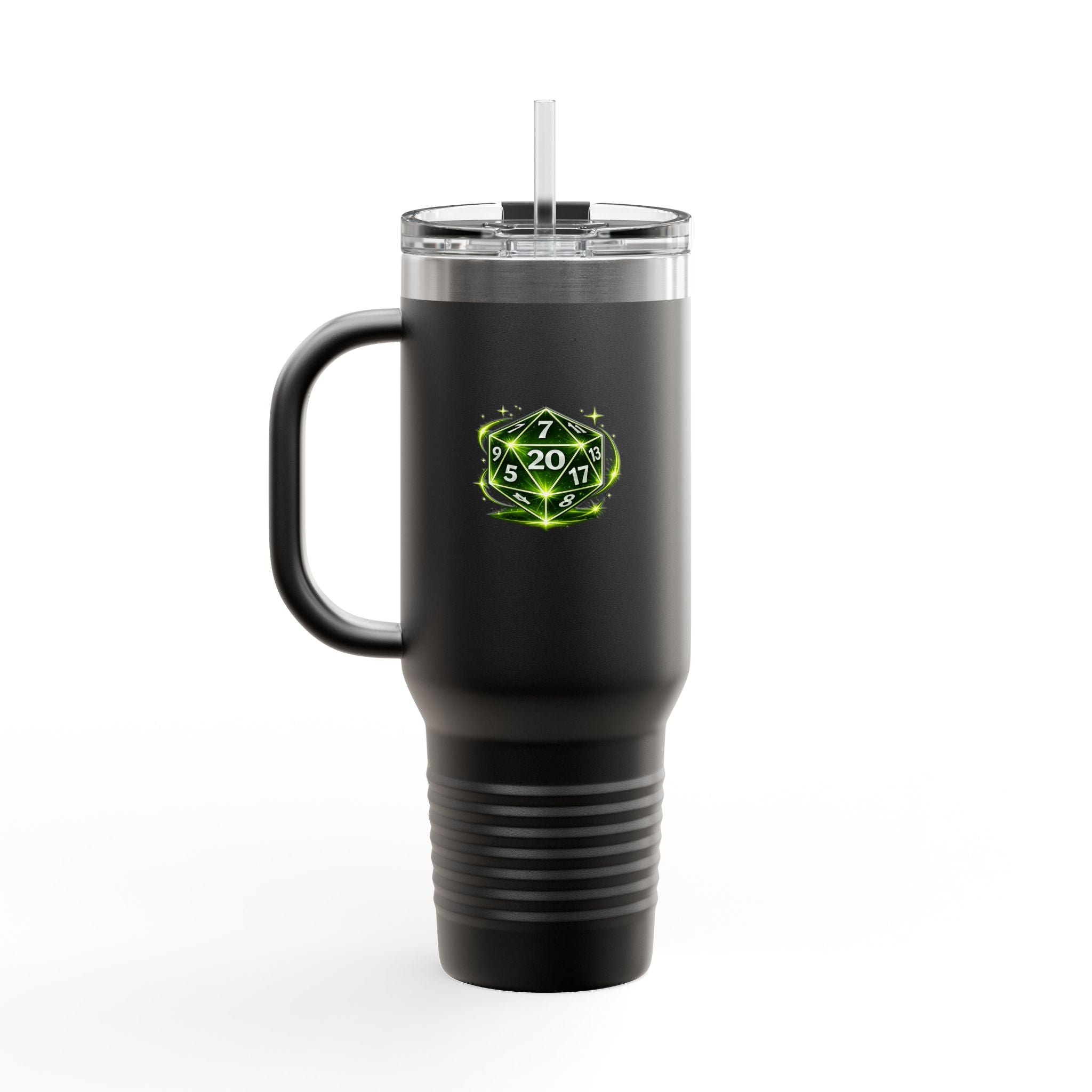 40oz Green Insulated Campaign Sized Mug — Stainless Tumbler