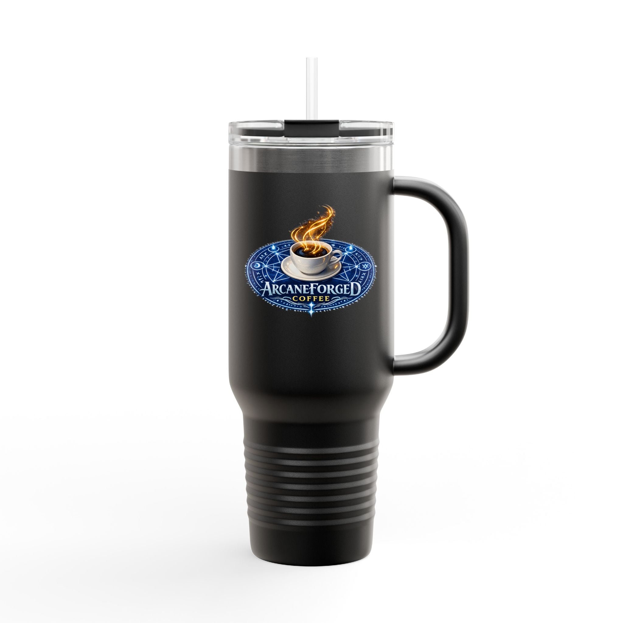 ArcaneForged 40oz Insulated Campaign Sized Mug — Stainless Tumbler